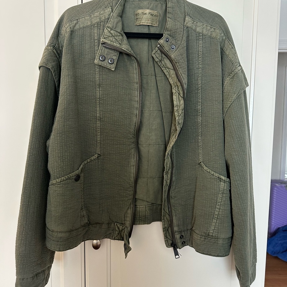 We The Free Olive Green Jacket